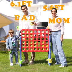 SDADI Jumbo 4-in-a-Row family night with colorful oversized pieces