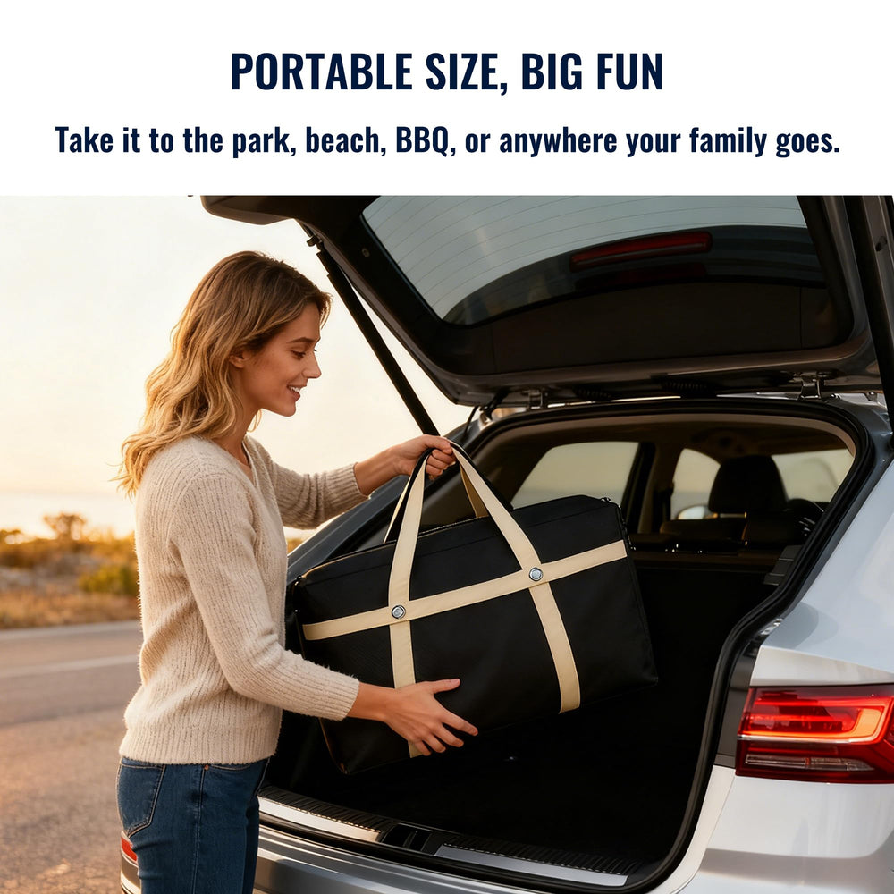 SDADI screwless giant 4-in-a-row catching net and bag simplify storage