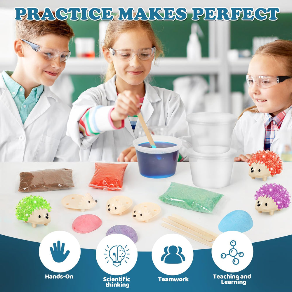 sdaymol Crystal Growing Kit: stirring sticks for easy mixing.