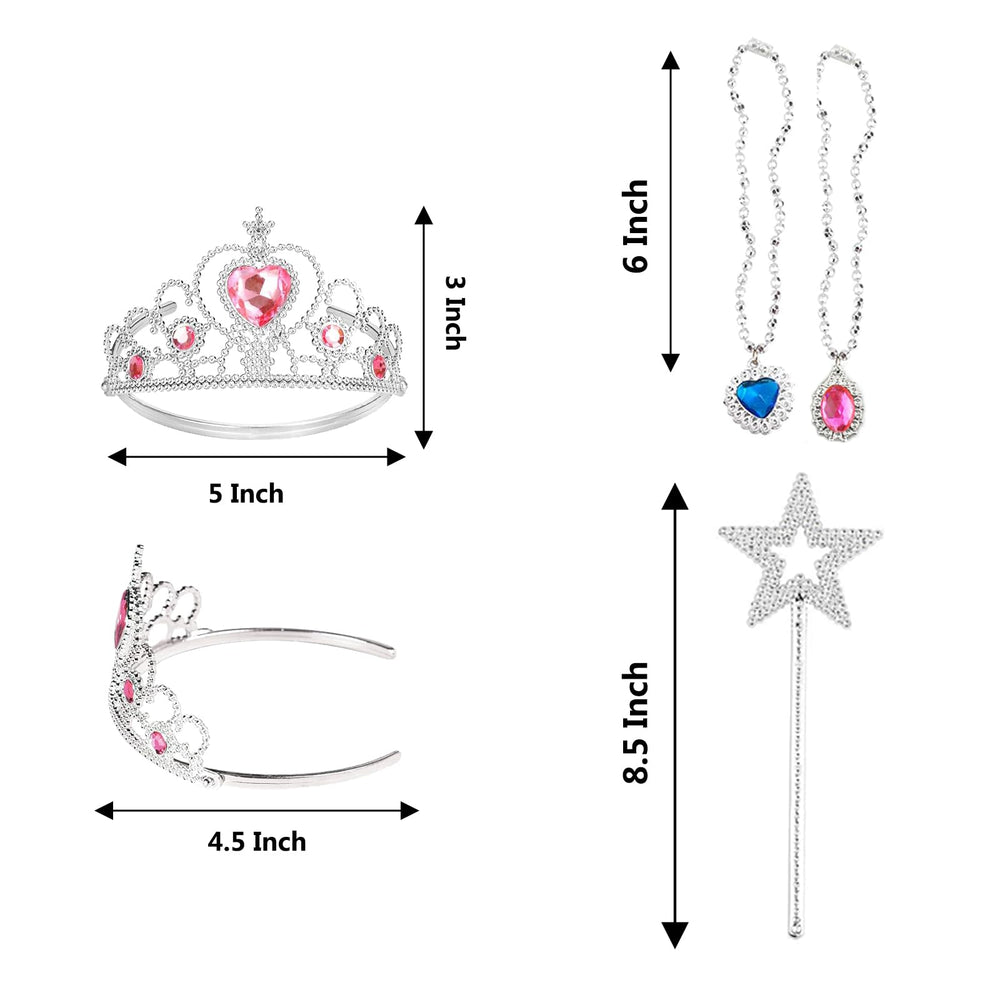 S E Teacher's Edition rings add vibrant color to princess costumes and celebrations.