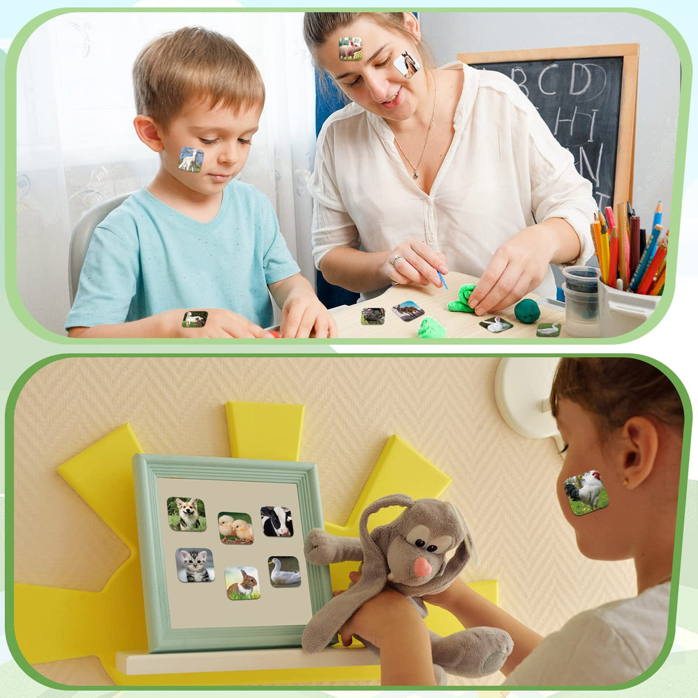 Seajan farm animal stickers horse: lively designs to brighten displays.