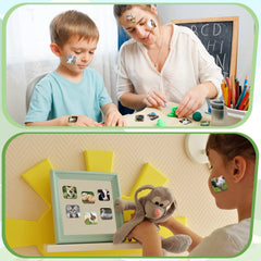 Seajan farm animal stickers horse: lively designs to brighten displays.
