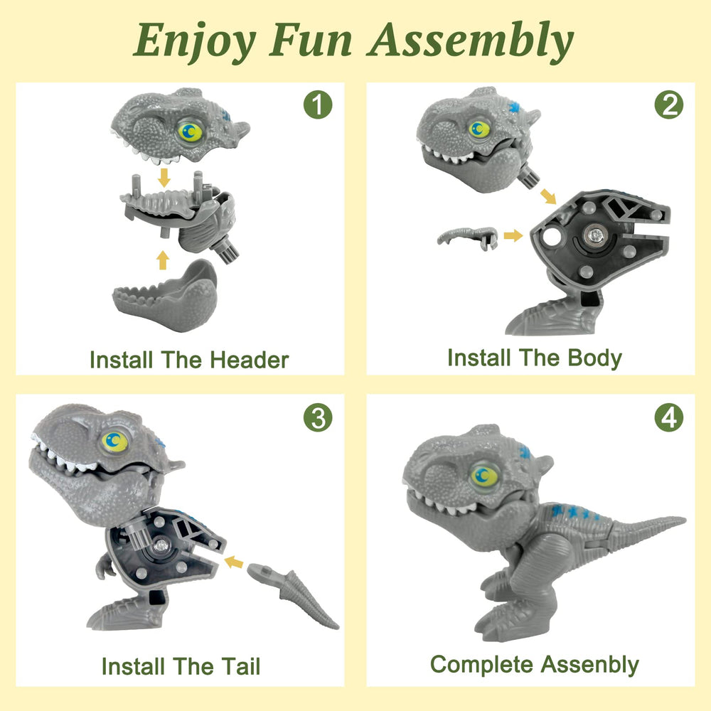 Sealive kids playing with dino eggs encourages storytelling and motor skills.
