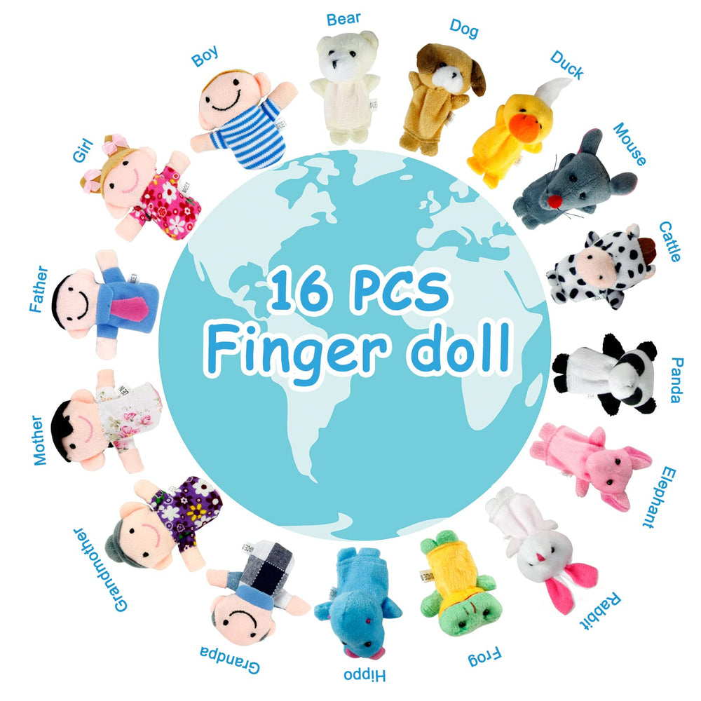 Sealive finger puppets owl, soft texture enhances focus during classroom storytelling.