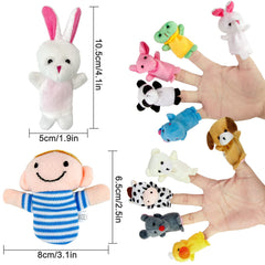 Sealive finger puppets dad, playful prop for scenes and role-play activities.
