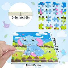 Sealive hand-eye-coordination wood puzzle supports early learning during playtime.