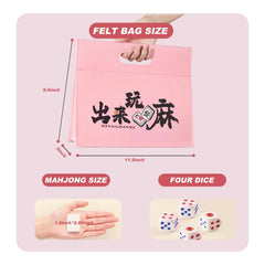 SEAMEW mahjong set shown during a friendly family game night