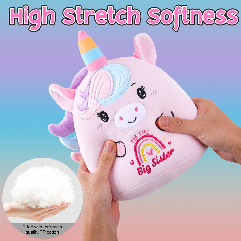 SEAOPOP soft plush fabric offers skin-friendly hugs for kids.