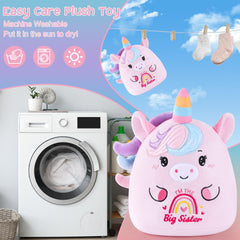 SEAOPOP sparkly embroidered eyes with friendly expression for stories.