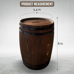 Piggy Bank for Adults features a secure lock for discreet savings.