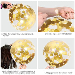 SEDECIDE 24 latex balloons pack for versatile decorating options.