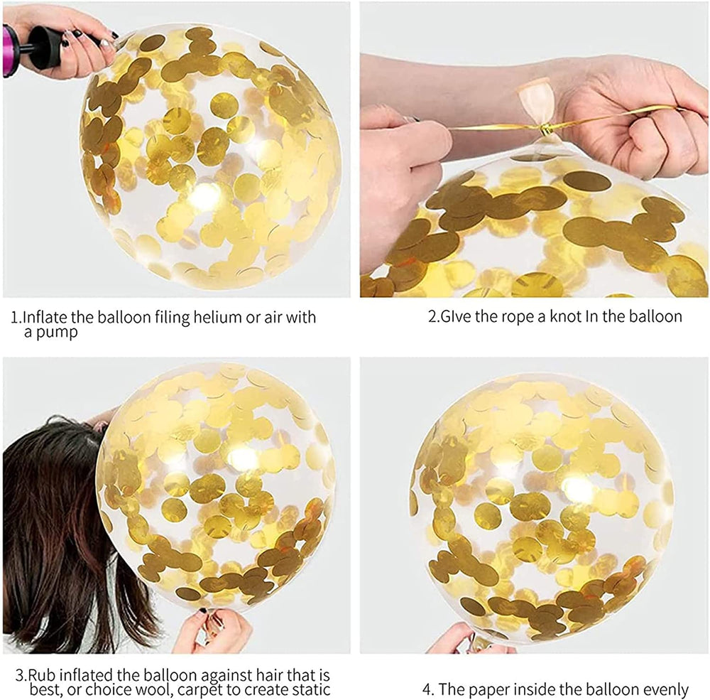 SEDECIDE foil balloons with stars and hearts bring sparkle to the kids' birthday.