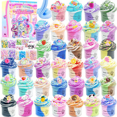 Sedytoju Butter Slime Kit watermelon scent for vibrant, non-sticky sensory play.