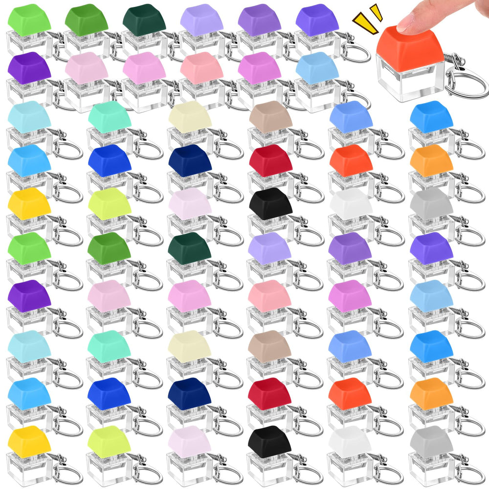 Seeloowy keyboard fidget toy 60 color set for daily use