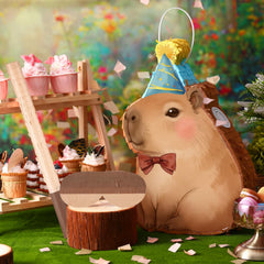 Seematn capybara pinata bundle complete contents for easy setup.