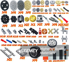 SEEMEY STEM and EV3/MOC compatible kit sparks creative, hands-on learning experiences.