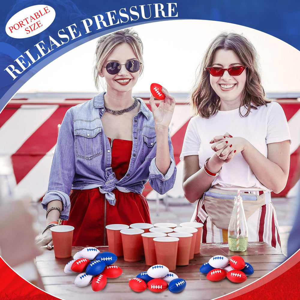 Football-themed decor and favors for birthday parties and events.