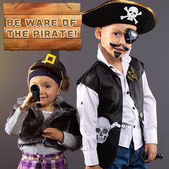 Seenelling pirate-themed toy telescope invites imaginative play and treasure hunts.