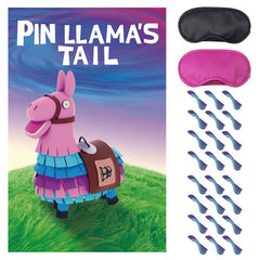 SEETCOMA llama poster—large waterproof display for vibrant party decor.