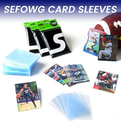 SEFOWG versatile sleeves suit sports, MTG, PKM, and game cards for various collections