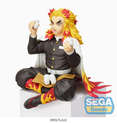 SEGA Demon Slayer Kyojuro Rengoku full figure on base ideal for dynamic display