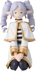 SEGA Frieren I Have Ringlets Now Version perching figure, vivid display-ready detail.