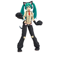 SEGA Hatsune Miku Nyanko 9-inch figure ready for display on pristine packaging