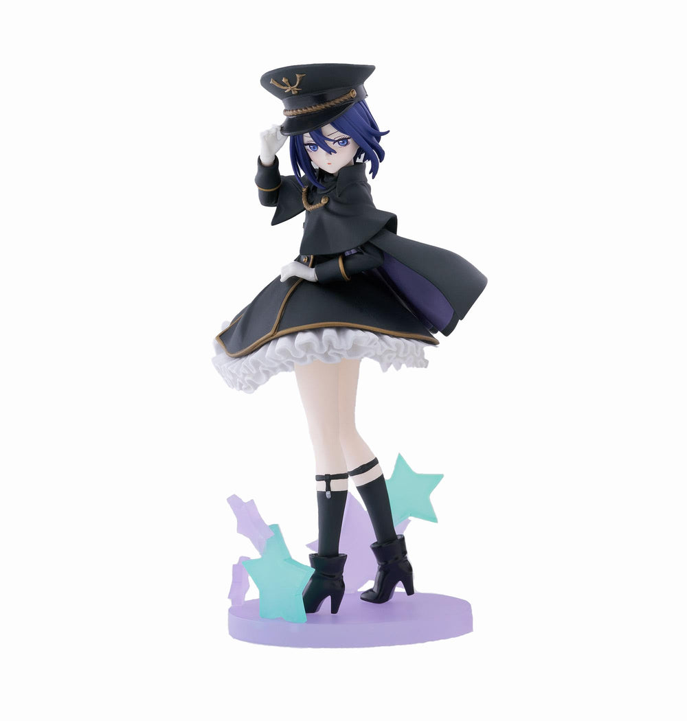 SEGA KISEKOI SAJUNA.I BLACKLILY figure on display stand, ideal for collectors.