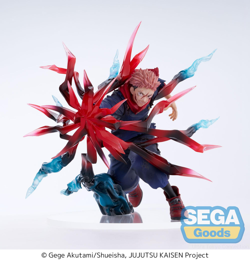 SEGA Luminasta Yuji Itadori dynamic pose highlights action-ready energy.
