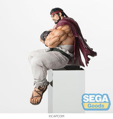SEGA Street Fighter 6 PM Ryu figure side view, shows detailed sculpt for fans.