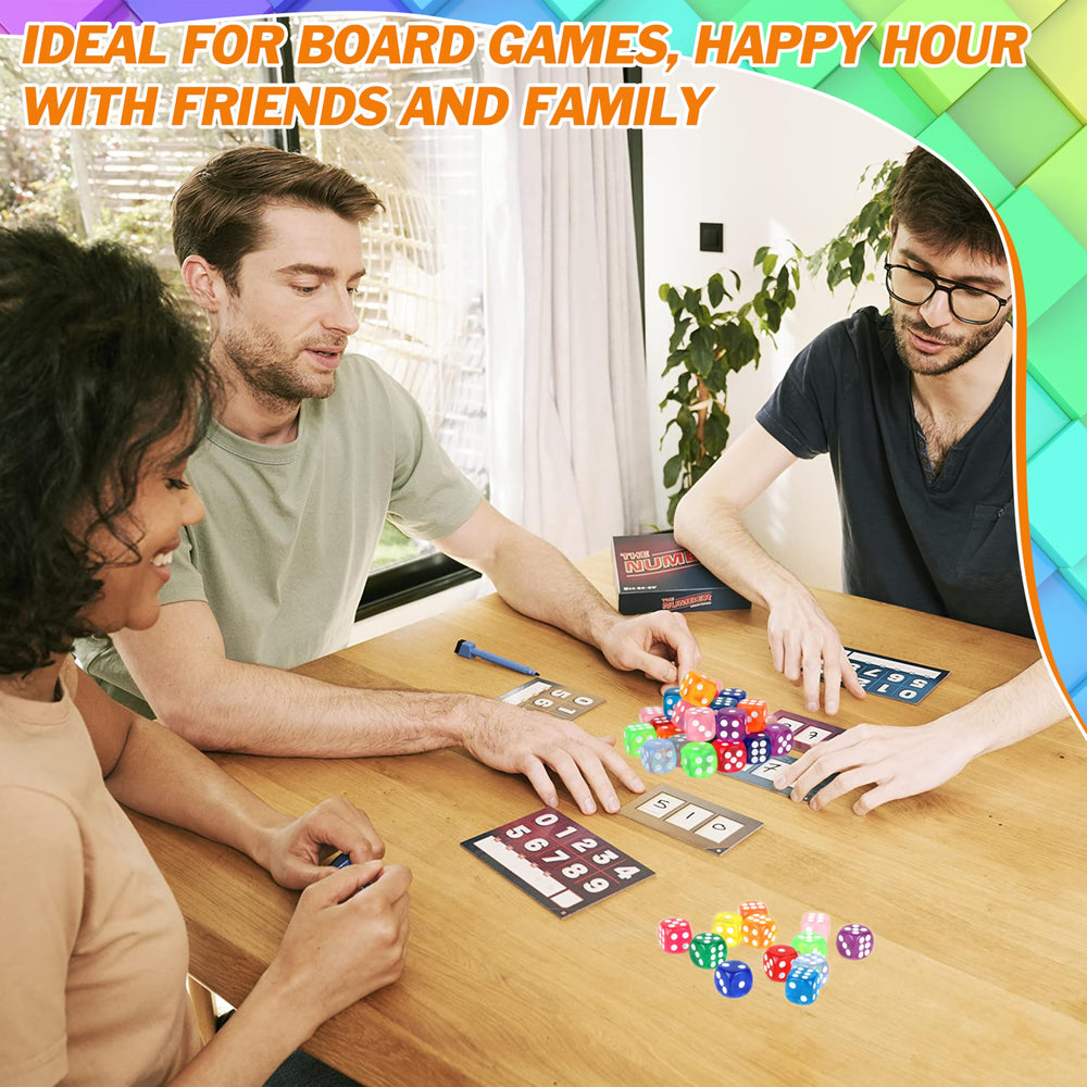 Seifar durable acrylic dice designed for long-lasting play.