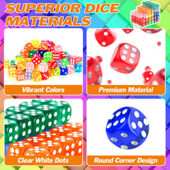 Seifar easy-read dots on dice for fast, readable results.