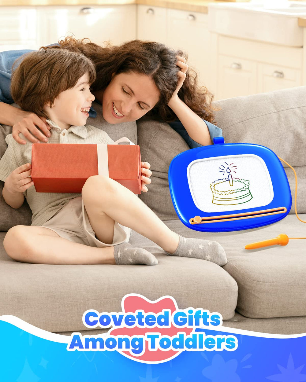 Seimome Eco-friendly ABS plastic ensures safe, non-toxic play.