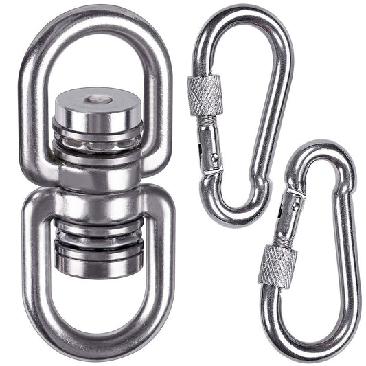 SELEWARE heavy-duty swivel main view shows rugged build for versatile hangs
