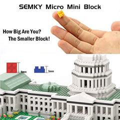 SEMKY Capitol model side view highlights authentic exterior for educational display