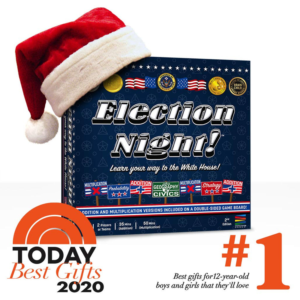 Election Night family game night promotes collaborative learning and fun.