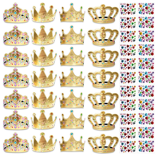 SENONAPO foam crowns kit packaging for quick party setup and gifting