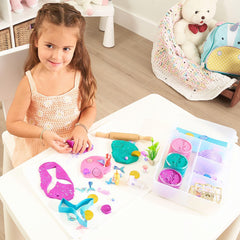 Sensationally OT Mermaid play set enables screen-free creative play.