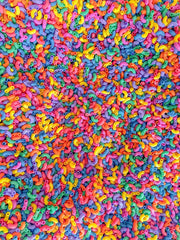 Sensory-N-Stuff color-rich pasta invites themed activity playtime.