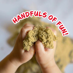 Sensory Sand helps develop fine motor skills through drawing and tracing.