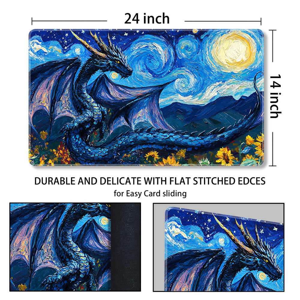 Sepmat MTG Playmat soft fabric top protects cards during gameplay