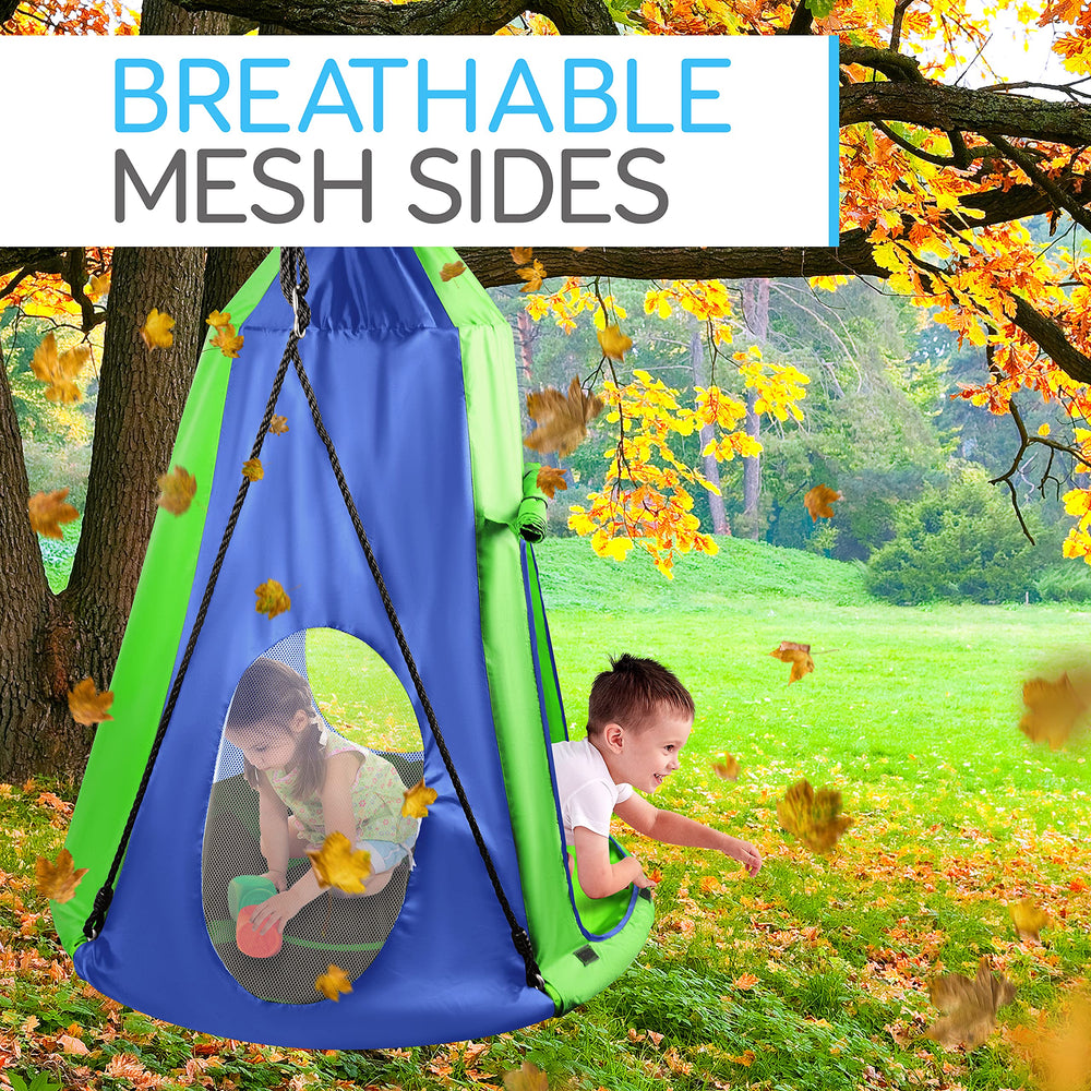 SereneLife 700 lb weight limit enables safe, multi-child use