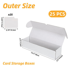 Serwrsw bulk card storage box lid open; easy access to 1200 cards.
