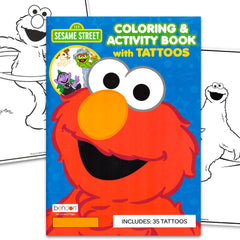 Sesame Street Elmo coloring page for creative play and focus