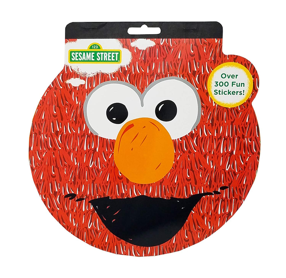 Sesame Street Elmo sticker book cover for kids imaginative play and collection