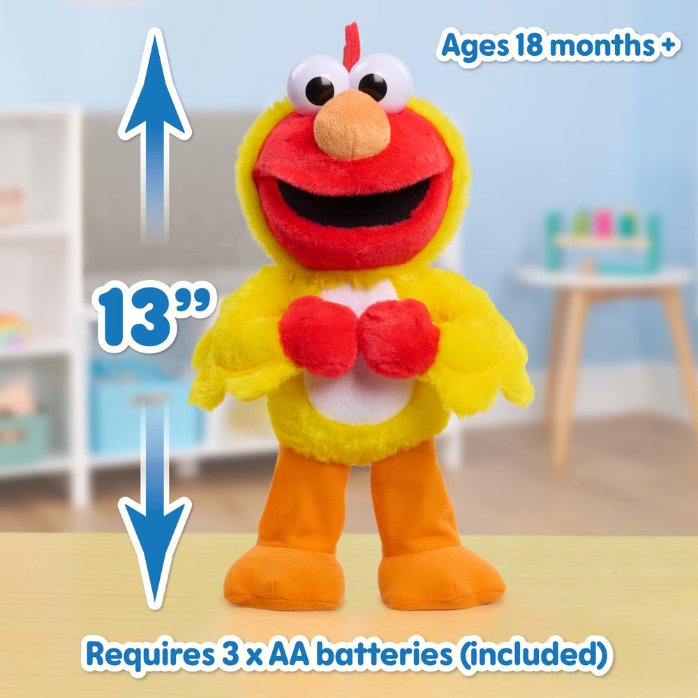 Recycled polyester fill keeps the plush light and comfy for kids