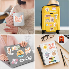 Sesunbla durable vinyl stickers, sun-protected and colorfast