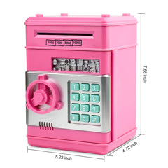 Setibre Piggy Bank coin and bill slot supports high-capacity saving for fun
