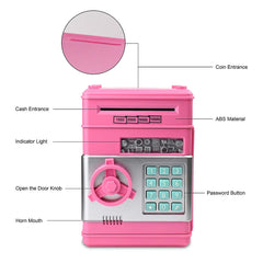 Setibre Piggy Bank LED indicators show open and error signals clearly