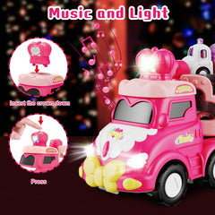 Seveclotree princess cars set of four for imaginative journeys